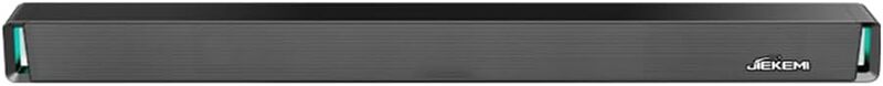 Jiekemi S301 Bluetooth Soundbar MovieMusic Mode With RGB Ambient Lights Multifunctional Sound Quality Deep Bass Slim Body Wireless Speaker HDMIUSBBTAUX Bluetooth Speaker  Black